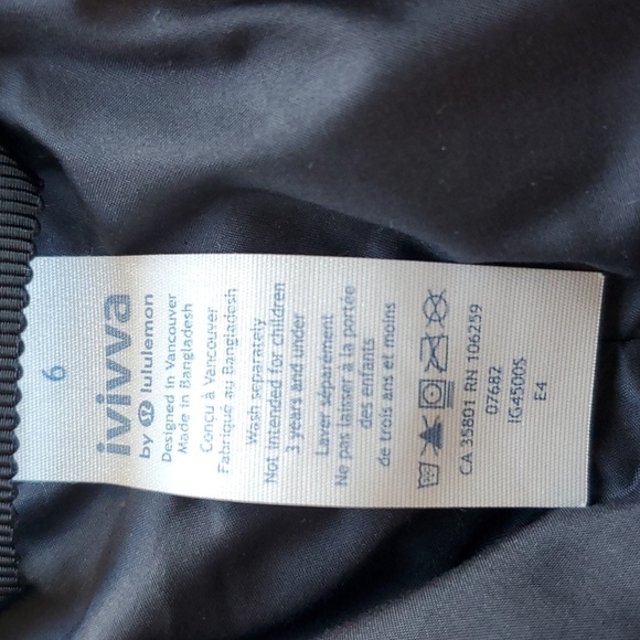 Ivivva By Lululemon Girl's Down & Gap Vests - Picture 11 of 14